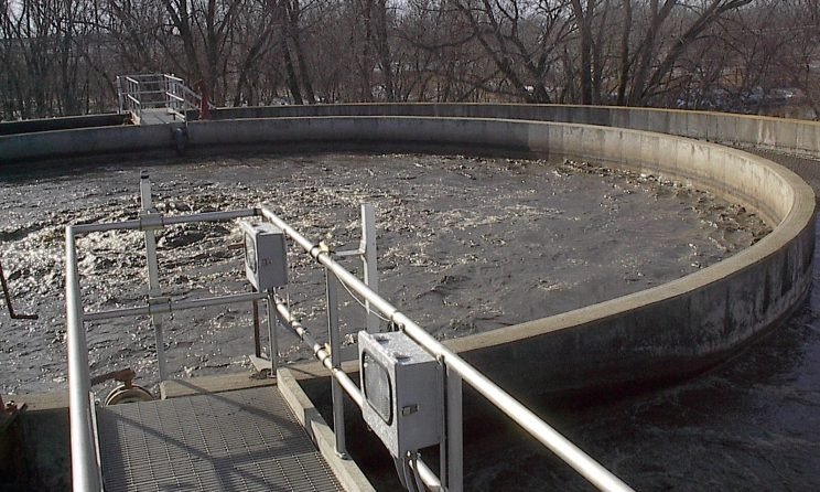 Circular Secondary Clarifier & Bio-Oxidation Tank